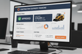 Construction equipment financing dashboard approving $125K skid-steer loader lease